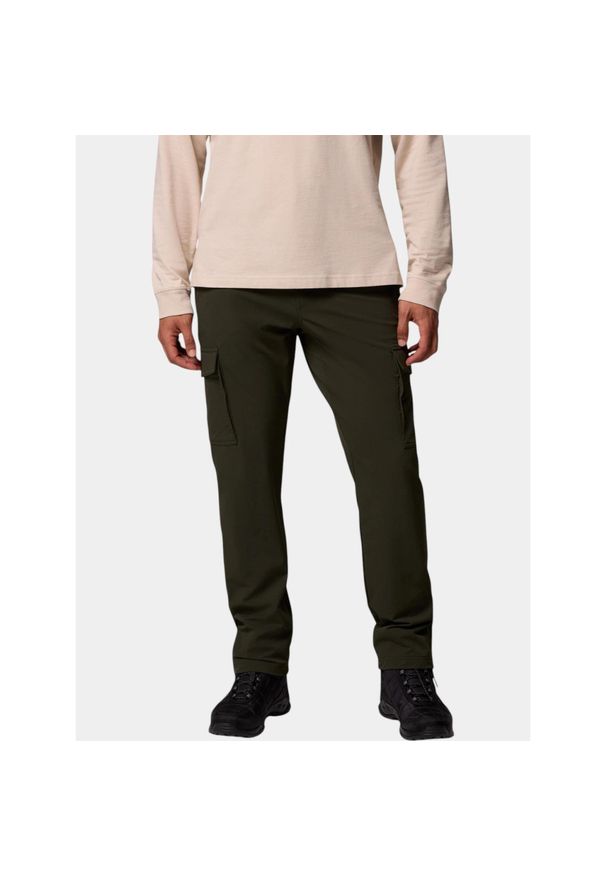 columbia - Spodnie Męskie Columbia Roc Tech Cargo. Kolor: zielony. Sezon: lato. Sport: turystyka piesza