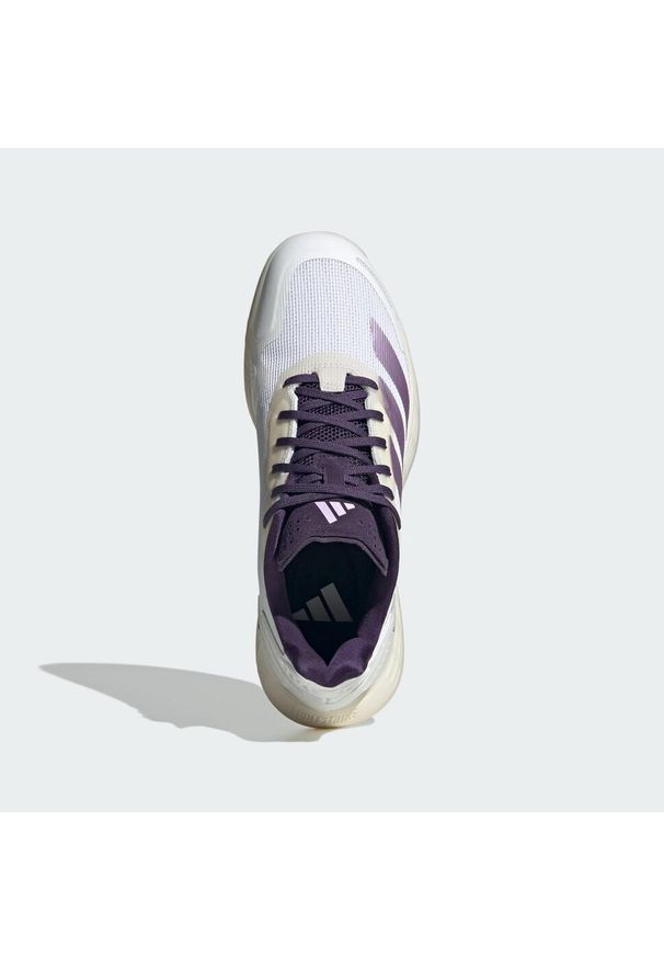 Adidas - Buty Defiant Speed 2 Tennis. Kolor: fioletowy, różowy, biały, wielokolorowy. Materiał: materiał. Sport: tenis