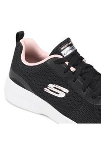 skechers - Skechers Sneakersy Hip Star 149544/BKPK Czarny. Kolor: czarny. Materiał: materiał #2
