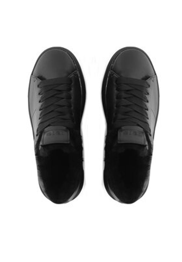 KENNEL&SCHMENGER - Kennel & Schmenger Sneakersy Elan 61-17040.430 SCHW/SCHW SS-BLK Czarny. Kolor: czarny. Materiał: skóra