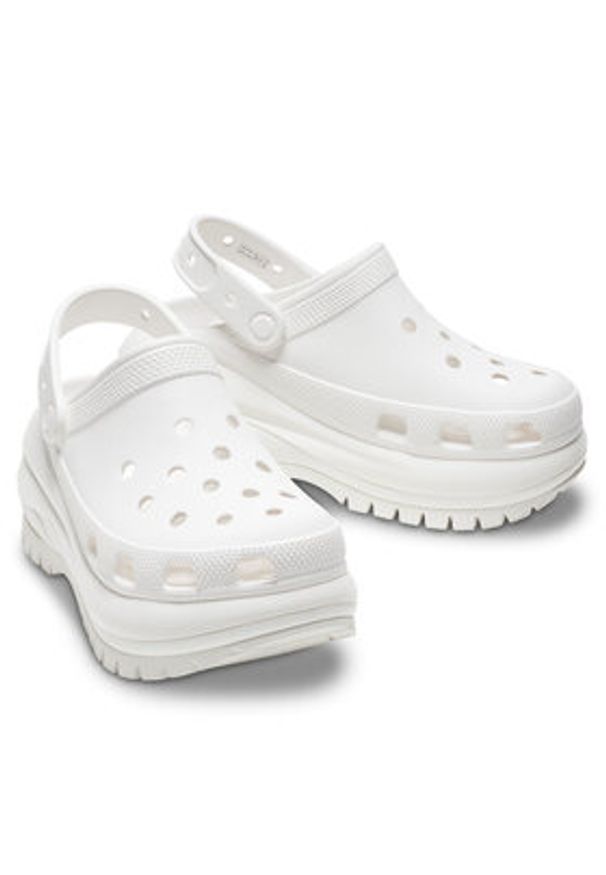 Crocs Klapki Mega Crush Clog 207988 Biały. Kolor: biały