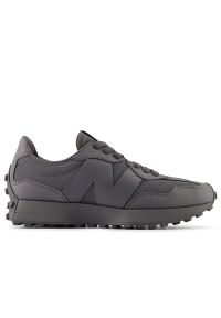 Buty unisex New Balance U327SCC - czarne. Okazja: na co dzień. Zapięcie: sznurówki. Kolor: czarny. Materiał: materiał, syntetyk, guma, skóra. Szerokość cholewki: normalna #1