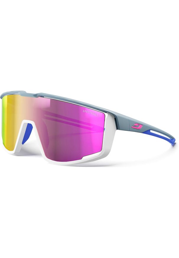 Okulary do biegania JULBO Fury szary Cat 3 Spectron. Kolor: szary, niebieski, wielokolorowy. Sport: turystyka piesza