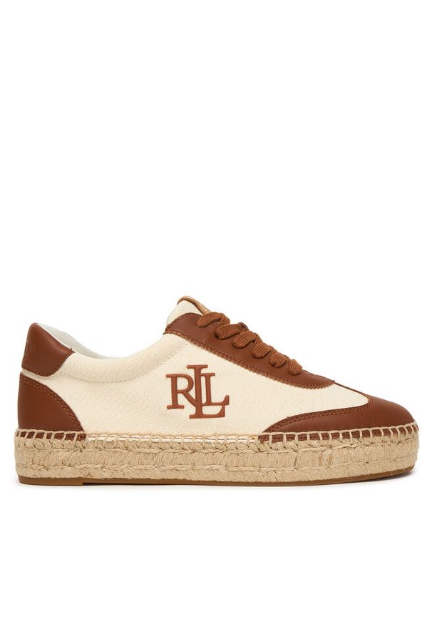 Lauren Ralph Lauren - Espadryle LAUREN RALPH LAUREN. Kolor: biały
