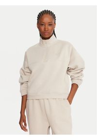 Reebok Bluza Reebok X Ewa Chodakowska RK25305CCW Beżowy Regular Fit. Kolor: beżowy. Materiał: bawełna