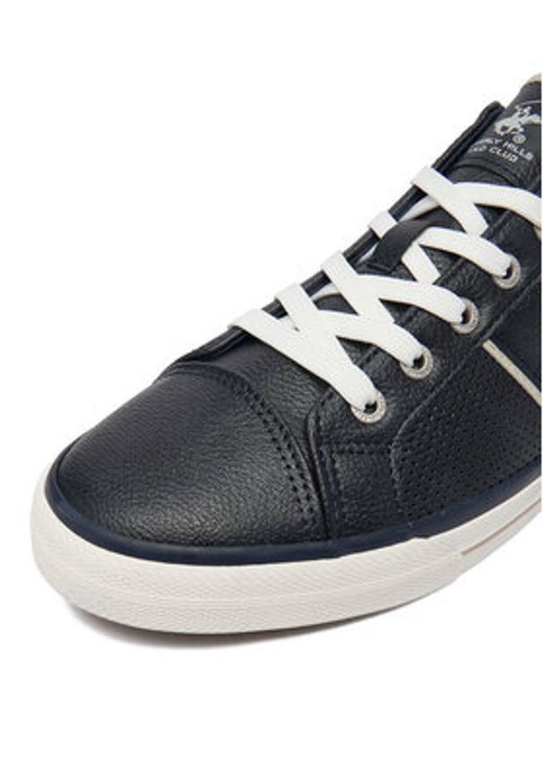 Beverly Hills Polo Club Sneakersy CEO-FRISCO-01 Granatowy. Kolor: niebieski. Materiał: materiał