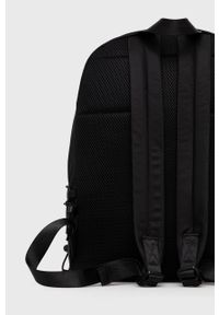 Trussardi Jeans - Trussardi plecak męski kolor czarny duży gładki. Kolor: czarny. Wzór: gładki #3