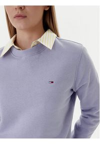 Tommy Jeans Bluza Flag DW0DW19959 Niebieski Regular Fit. Kolor: niebieski. Materiał: bawełna #2