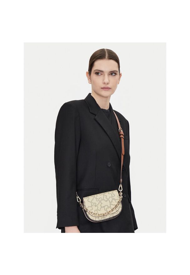 Tous - Torebka TOUS. Kolor: beżowy