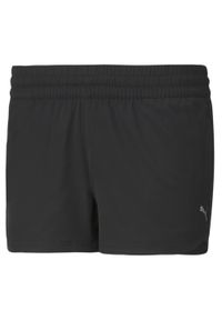 Puma - Damskie szorty treningowe Performance Woven 3" PUMA Black. Kolor: czarny. Sport: fitness