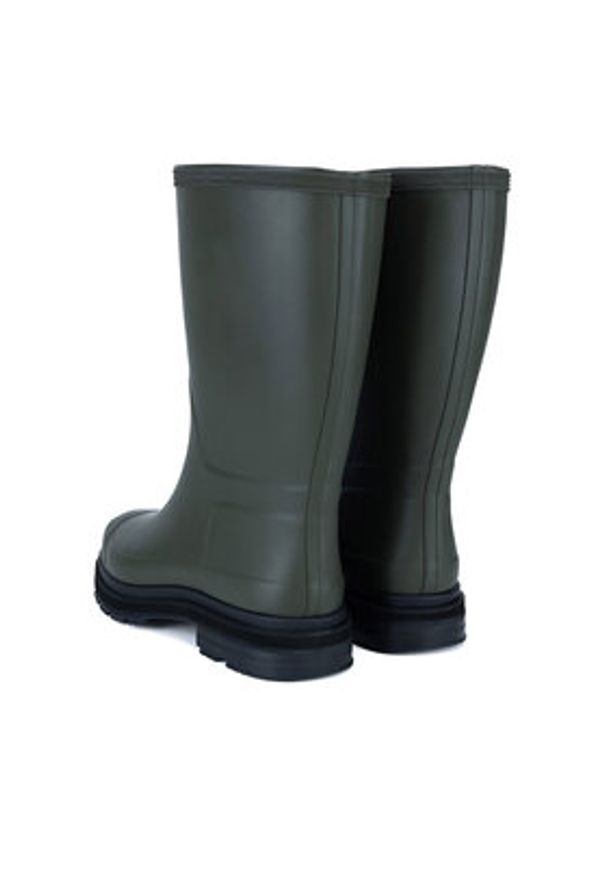 Hunter Kalosze HFM-001 Khaki. Kolor: brązowy. Materiał: kauczuk
