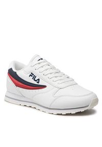 Fila Sneakersy Orbit Low Teens FFT0014.13032 Biały. Kolor: biały. Materiał: skóra