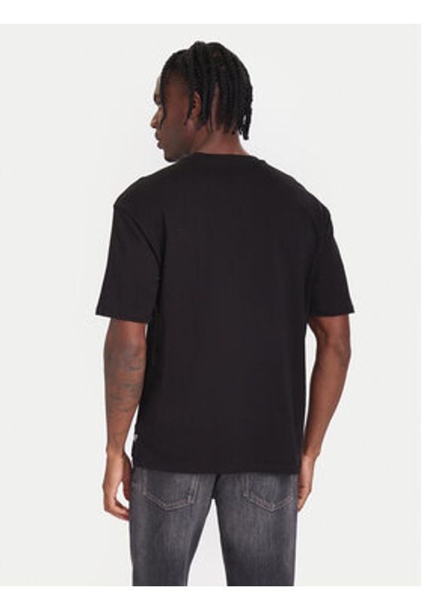 Guess T-Shirt M5BI76 I3Z14 Czarny Relaxed Fit. Kolor: czarny. Materiał: bawełna