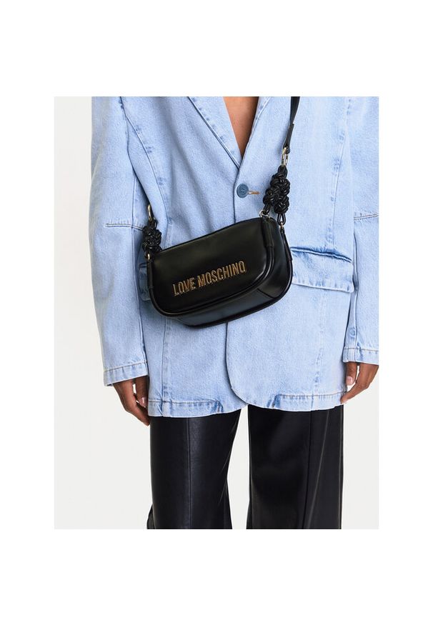 Love Moschino - Torebka LOVE MOSCHINO. Kolor: czarny