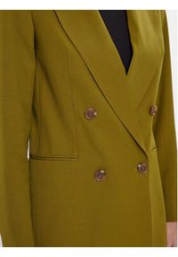 United Colors of Benetton - United Colors Of Benetton Marynarka 2YVXDW03A Zielony Regular Fit. Kolor: zielony. Materiał: syntetyk #4