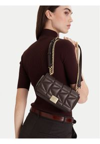 Karl Lagerfeld - KARL LAGERFELD Torebka A1W30435 Brązowy. Kolor: brązowy. Materiał: skórzane #1