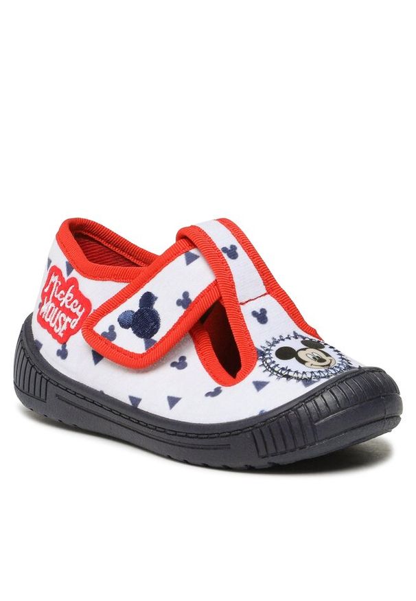 Kapcie Mickey&Friends. Kolor: biały