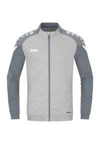 Kurtka z dresu Jako Performance. Kolor: szary. Materiał: dresówka. Styl: sportowy #1