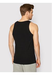 Prosto - PROSTO. Tank top KLASYK Trevor 4041 Czarny Regular Fit. Kolor: czarny. Materiał: bawełna