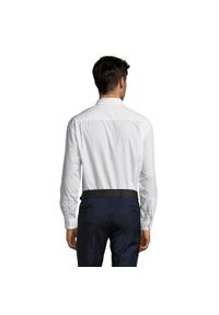 SOL'S - Męska Koszula Z Długim Rękawem Baltimore 95 Poplin. Kolor: biały. Długość rękawa: długi rękaw. Długość: długie
