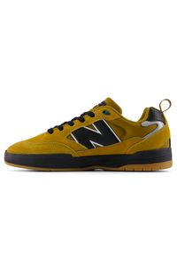 Buty męskie New Balance Numeric UN808BNB – brązowe. Kolor: brązowy. Materiał: materiał, zamsz, syntetyk, guma, skóra. Szerokość cholewki: normalna. Sport: skateboard #3