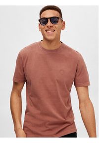 Selected Homme T-Shirt 16089505 Czerwony Regular Fit. Kolor: czerwony #6