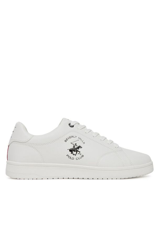 Beverly Hills Polo Club Sneakersy MYL-CE23388A Biały. Kolor: biały. Materiał: materiał