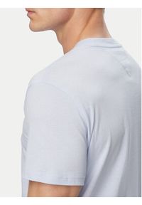 Tommy Jeans T-Shirt Linear Chest DM0DM21780 Niebieski jasny Slim Fit. Kolor: niebieski. Materiał: bawełna #4