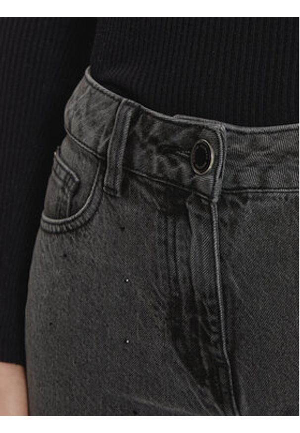 Morgan Jeansy 242-PELAN Szary Straight Fit. Kolor: szary