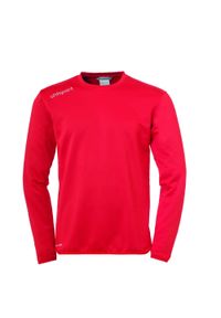 UHLSPORT - Kurtka treningowa dla dzieci Uhlsport Essential. Kolor: czarny, czerwony, biały, wielokolorowy. Materiał: materiał. Sport: piłka nożna, fitness #1