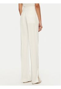 JACQUEMUS Spodnie materiałowe 24E241PA038 Biały Regular Fit. Kolor: biały. Materiał: wiskoza