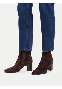 Gino Rossi Botki EO-TINA-1746 Brązowy. Kolor: brązowy. Materiał: skóra, zamsz #7