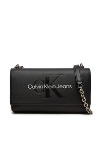 Calvin Klein Torebka Sculpted K60K612221 Czarny. Kolor: czarny. Materiał: skórzane #1