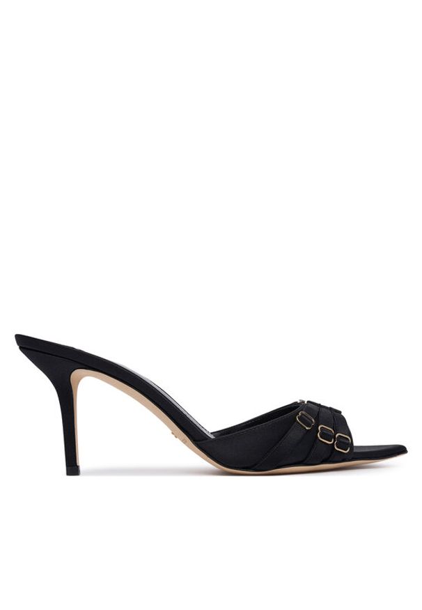 Elisabetta Franchi Sandały SA-93L-62E2-V500 Czarny. Kolor: czarny. Materiał: materiał