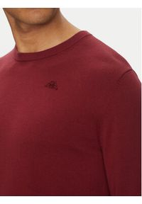 Robe di Kappa Sweter Elisio 62131MW Bordowy Regular Fit. Kolor: czerwony. Materiał: bawełna #3