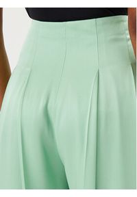 BOSS Spodnie palazzo Tetosa 50540618 Zielony Relaxed Fit. Kolor: zielony. Materiał: syntetyk
