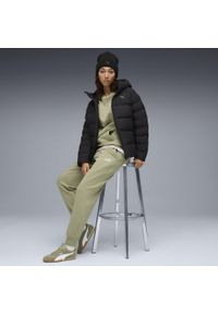 Puma - Damski dres o luźnym kroju PUMA. Kolor: zielony. Materiał: dresówka. Wzór: haft. Sport: fitness #2