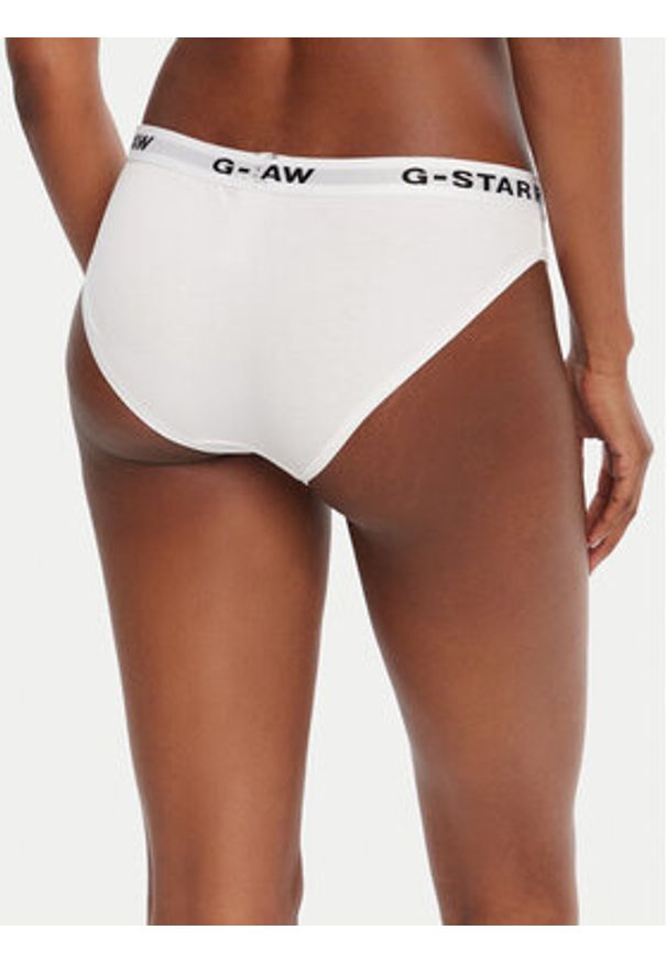 G-Star RAW - G-Star Raw Komplet 3 par fig klasycznych D23775-D516 Biały. Kolor: biały. Materiał: bawełna