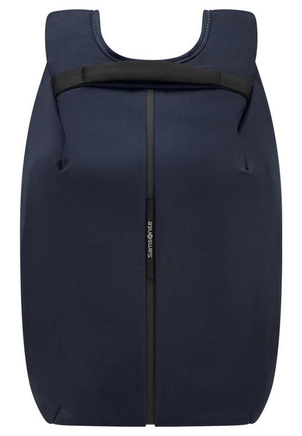 Plecak Samsonite Securipak 2.0 14.1'' granatowy. Kolor: niebieski. Materiał: materiał, tkanina. Styl: elegancki, młodzieżowy