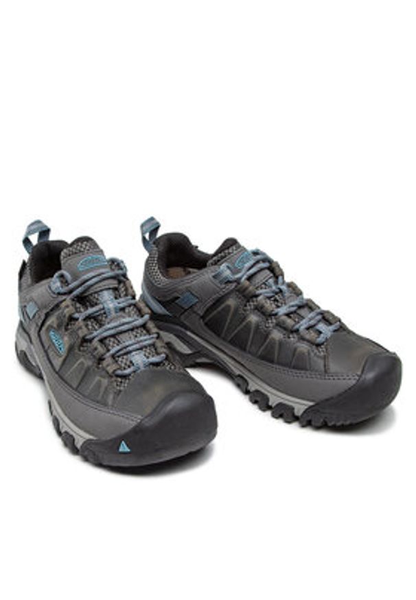 keen - Keen Trekkingi Targhee III Wp 1023038 Szary. Kolor: szary. Materiał: skóra