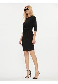 Rinascimento Sukienka koktajlowa CFC0115565003 Czarny Regular Fit. Kolor: czarny. Materiał: syntetyk. Styl: wizytowy