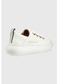 Alexander Smith sneakersy skórzane Queen kolor biały. Nosek buta: okrągły. Zapięcie: sznurówki. Kolor: biały. Materiał: skóra. Obcas: na platformie #2