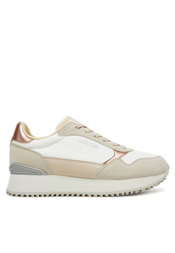 Napapijri Sneakersy Astra NP0A4IQB Beżowy. Kolor: beżowy. Materiał: materiał