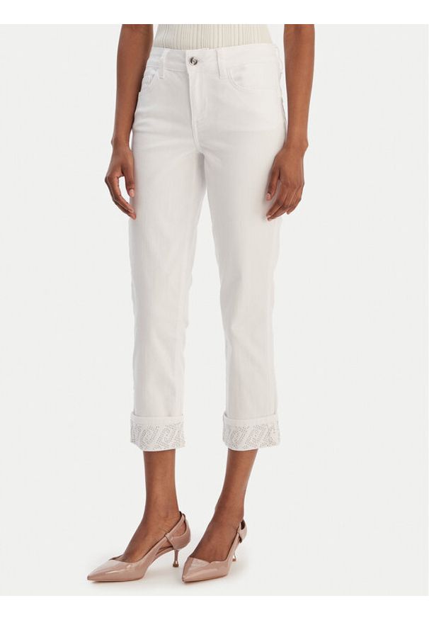 Liu Jo Jeansy UA6006 T2594 Biały Regular Fit. Kolor: biały