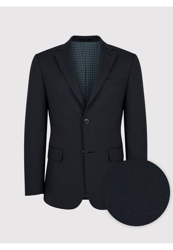 Pako Lorente - PAKO LORENTE – Marynarka garniturowa P22WF-3G-039-C-S. Materiał: wełna, lycra, poliester. Styl: klasyczny, młodzieżowy