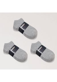 LEGEA - Skarpety techniczne treningowe Ghost - 15 par szare. Kolor: szary, wielokolorowy, biały. Materiał: akryl, elastan. Sport: fitness #1