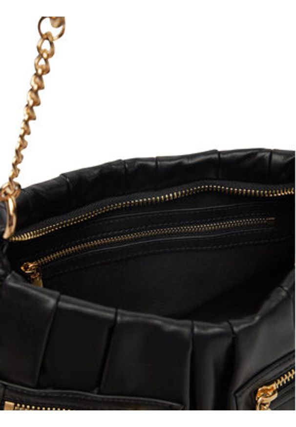 Love Moschino - LOVE MOSCHINO Torebka JC4214PP0MKB0000 Czarny. Kolor: czarny. Materiał: skórzane