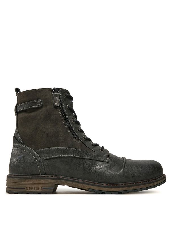 Trzewiki Mustang. Kolor: szary