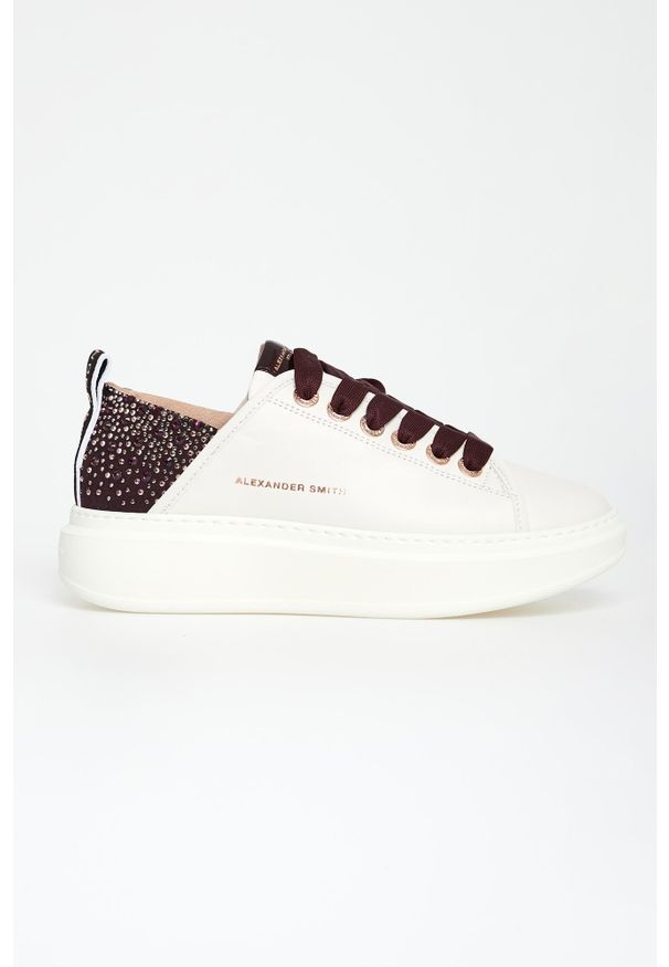 Alexander Smith - Sneakersy damskie skórzane ALEXANDER SMITH. Materiał: skóra