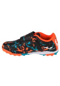 Joma - Buty piłkarskie - turfy chłopięce, Megatron Jr. MEJS 24 TF. Kolor: żółty, czarny, pomarańczowy, wielokolorowy. Sport: piłka nożna